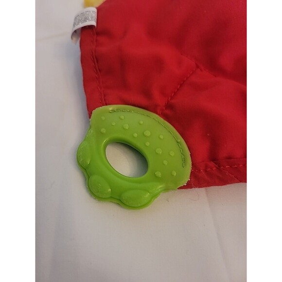 Lion Nuby Comfort Teether Teething Blanket Blankie 0m+ Squeaks BPA Free Lovey - Picture 10 of 16